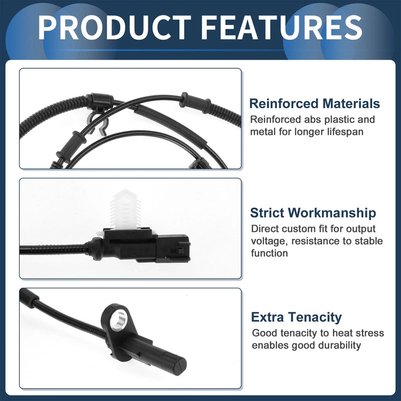 Ford F-150 Pickup Rear Right ABS Wheel Speed Sensor (2004-2008)