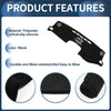 Lexus NX First Generation (2014-2021) Black Set Dashboard Cover Mat