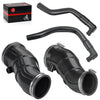 Yamaha Raptor 2 x Left+Right Snorkel Air Box Intake Tube & Pipe (2001–2005)