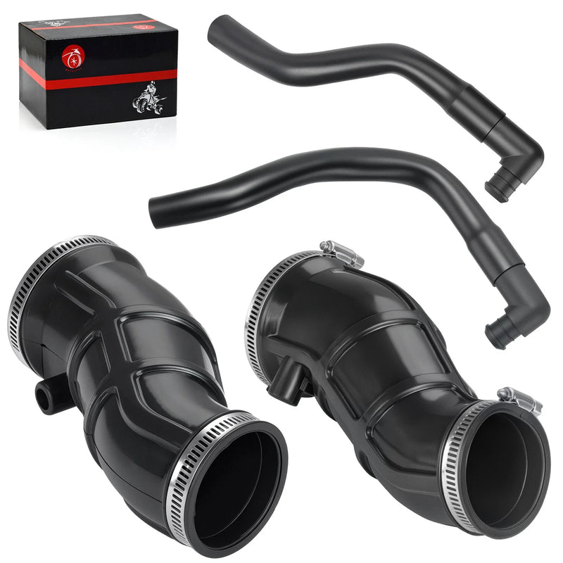 Yamaha Raptor 2 x Left+Right Snorkel Air Box Intake Tube & Pipe (2001–2005)