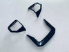 Toyota Prado LC250 Carbon Fiber Style 3 x Steering Wheel Cover Trim (2024-2025)