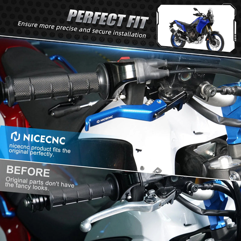 Yamaha Tenere 700 Billet Shorty Brake Clutch Lever (2019-2023)