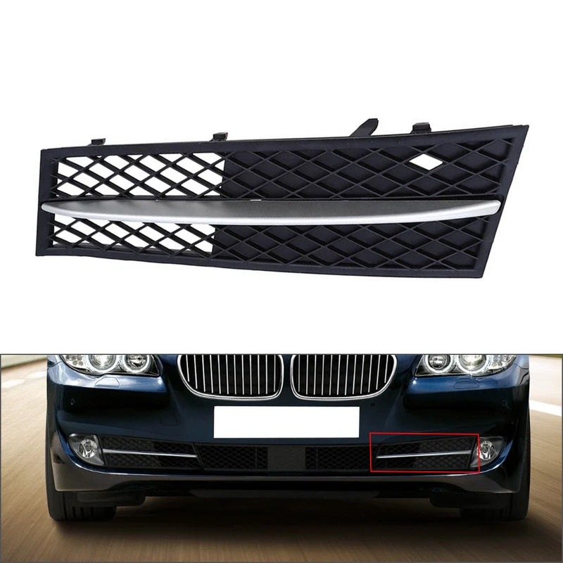 BMW 5 Series F10 F11 Front Lower Left Side Bumper Grille (2010-2013)
