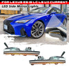 Lexus LS Clear Sequential LED Side Mirror Lamp Turn Signal Light (2018–2025)