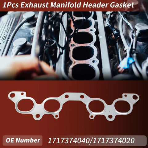 Toyota Avensis 1 Pc / Exhaust Manifold Header Gasket (1997–2000)