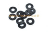 Ducati Honda Suzuki Dzus Restraint Washers Black Nylon Fairing
