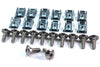 Aprilia RS 125 250 12x Fairing Clips & Bolts Stainless m5 +3mm Shoulder