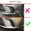 Lexus RX Steel Front + Rear Bumper Corner Cover Protector (2023–2024)