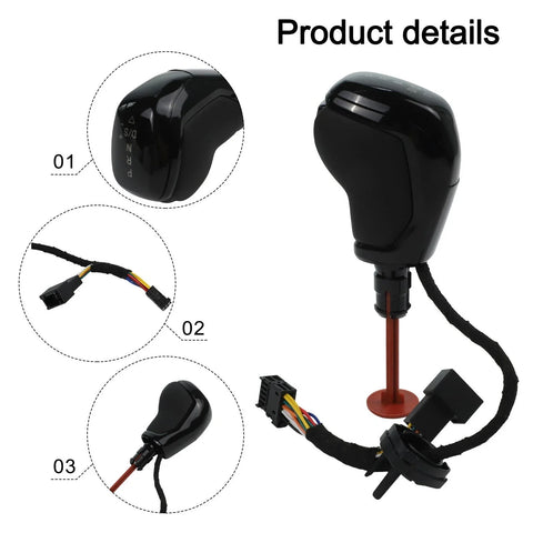 Golf 6 7 LED Gear Shift Knob Lever HeadBall