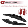 Subaru Outback Black Aluminum Alloy Steering Wheel Paddles (2012-2025)