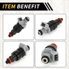 Dodge Ram 1500 1996-1999 1 x Hole Black 1 Pc Fuel Injector