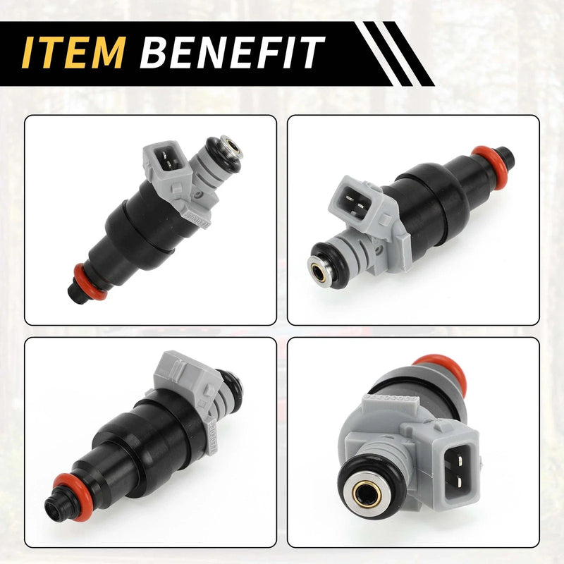 Dodge Ram 1500 1996-1999 1 x Hole Black 1 Pc Fuel Injector