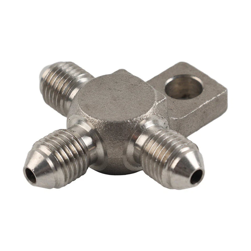 Universal AN-3 Male Brake Fittings 3-Way Tee Joint (No specific years)