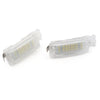 VW Golf Scirocco Passat 2 x Error Free LED SMD Vanity Mirror Visor Lights