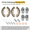 Honda TRX350 Rancher 350 Front Brake Wheel Cylinders W/Shoes (2000–2003)