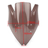 Kawasaki Z1000 Windscreen Windshield ABS Plastic (2007-2009)