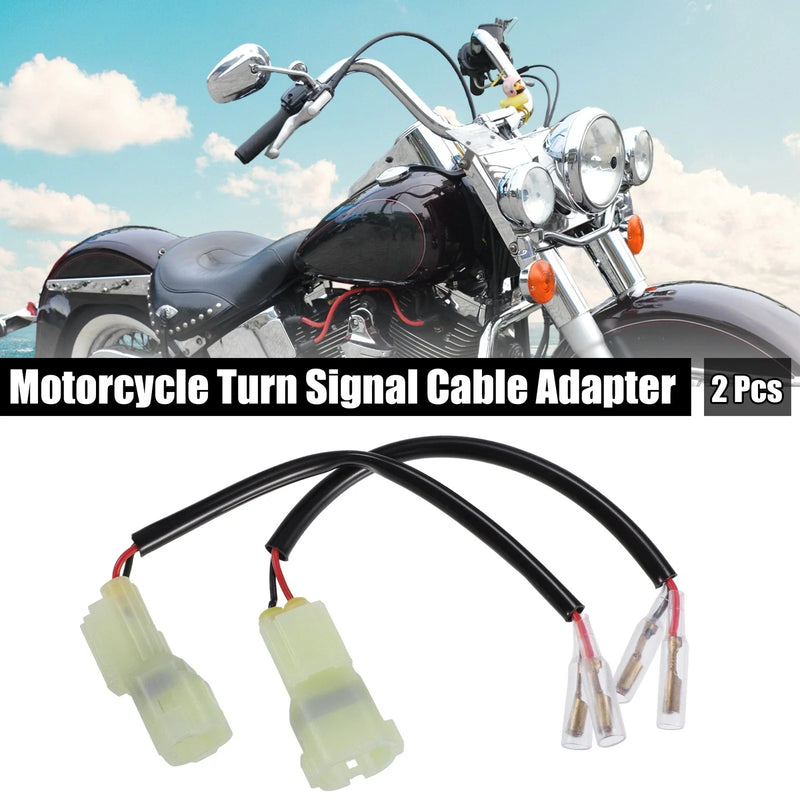 Honda Motorcycle Turn Signal Cable Adapters 2pcs