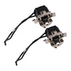 Car H7 Halogen Light Bulb Socket Wire Adapter (Various Years)