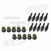 Motor Windshield Bolt Kit 10pcs Multi Color Screws (No Year Specified)