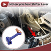 Bosuer Cheetah Blue Orange Foldable Gear Shifter Lever
