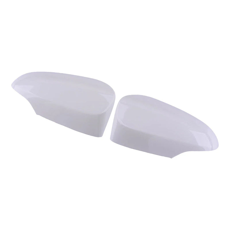 Toyota Yaris White Side Rearview Mirror Cover Caps (2012-2020)