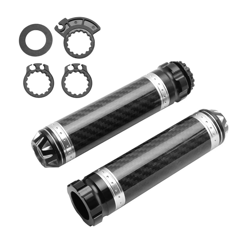 Universal Motorcycles 7/8" Carbon Motorcycle Handlebar Grips