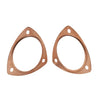 Chevy SBC BBC 2 x 3.5" Copper Header Pipe Collector Flange Gaskets