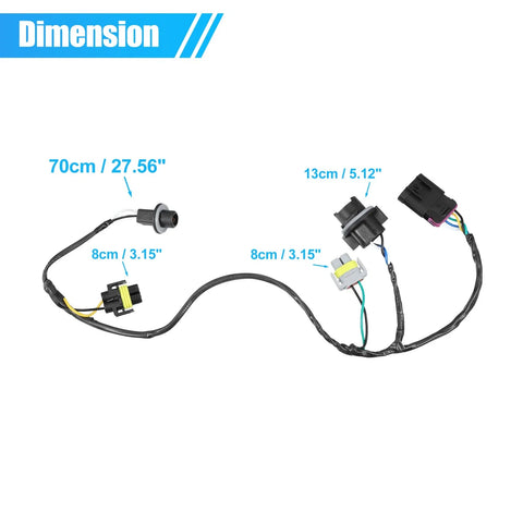 Chevrolet Malibu Headlight Wiring Harness (2008 - 2012)