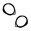 Pair Door Rubber Weatherstrip Fits Datsun 520 521 Ute 1300 Truck Pickup 1966-72