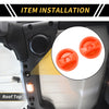 Jeep Wrangler JK (2007-2017) - Orange Roof Top Mounting Knob Screw Cover