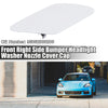 Porsche Cayenne (2011-2018) White Front Right Washer Nozzle Cover