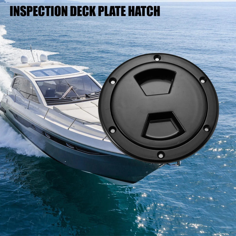 Boat Deck Plate Hatch / 4 Inch / Deck Plate