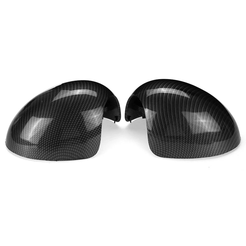 MINI Cooper Carbon Look Wing Mirror Cover Caps (2007–2013)