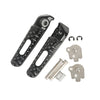 Honda CBR600RR CBR1000RR Black Rear Footrests Pegs (2003-2016)
