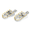 Harley Dyna Sportster CNC Wide Fat Foot Pegs (2004-2023)