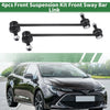 Toyota RAV4 4pcs Front Suspension Sway Bar Link Lower Ball Joint