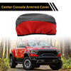 Ford F-150 (2015-2023) Black Red Center Console Lid Armrest Cover