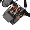 Electricians Adjustable Electrician Tool Bag with Suspenders & Pouches