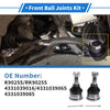 Toyota Tacoma (4WD) Front Upper Ball Joints (1995-1997)