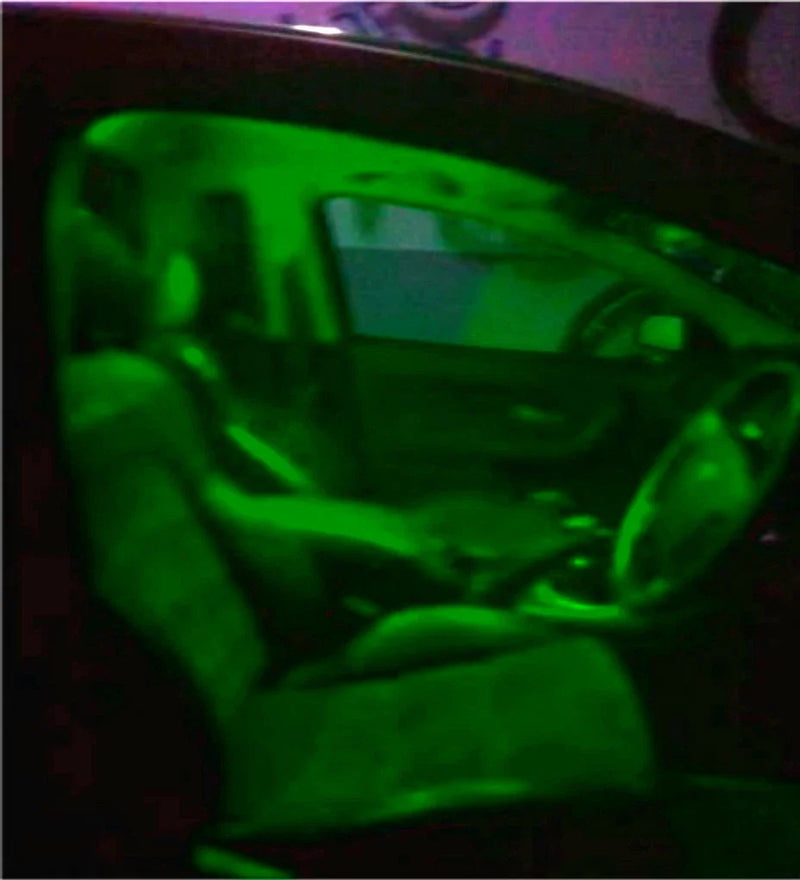 Nissan Silvia S13 S14 180SX Green LED Interior Light Kit (1989-1998)