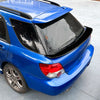 Subaru Impreza WRX 1x Gloss Black Rear Spoiler Lip (2001-2007)
