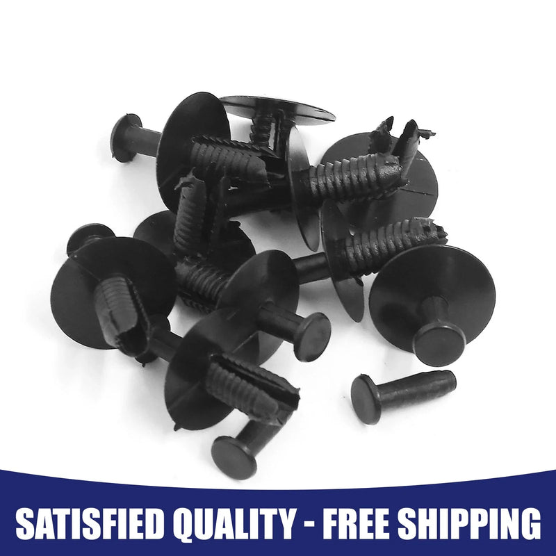 BMW Bumper Clips 4 x Hole Plastic Push-in Rivet Fasteners