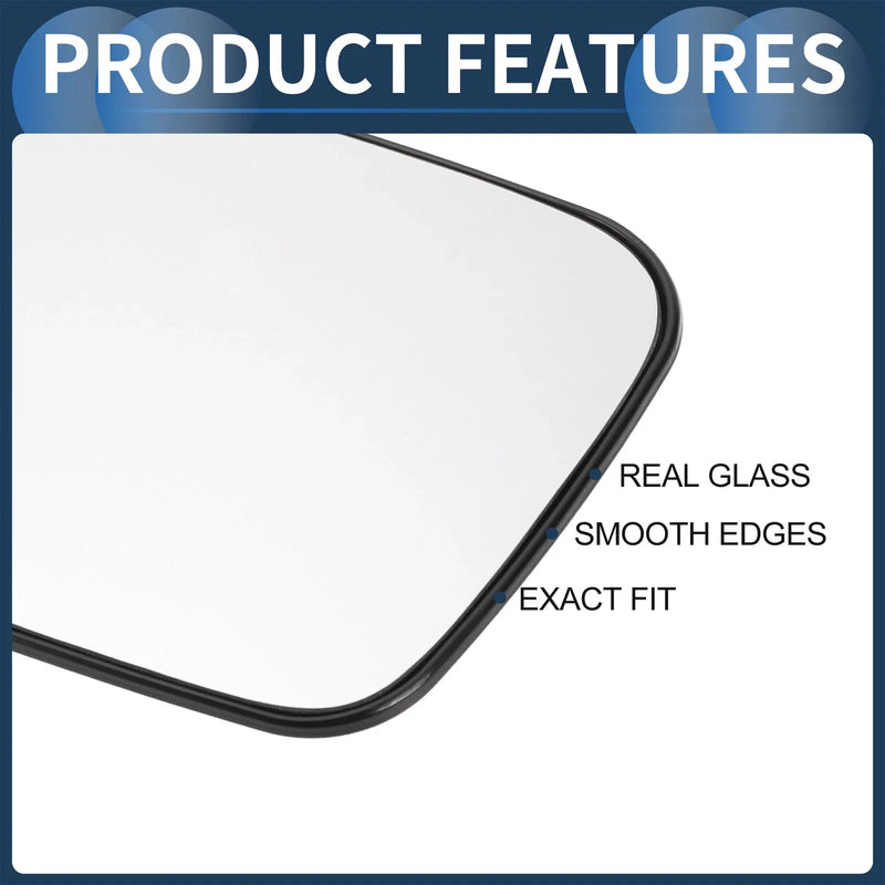 Volvo 850 S40 S70 S90 V40 V70 Left Side Mirror Glass (1993-2000)