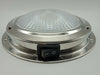 Caravan / Boat 160mm Diameter 12V LED Dome Light Stainless Steel