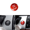 BMW Series 1 3 X5 X6 X3 Carbon Fiber Engine Start Stop Buttons Trim fit