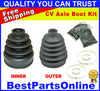 Mazda 5 CV Axle Boot Kit Front Inner & Outer (2012–2014)