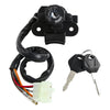Kawasaki ZX6R ZX9R Black Ignition Switch & Key Set (2000-2002, 1994-2003)