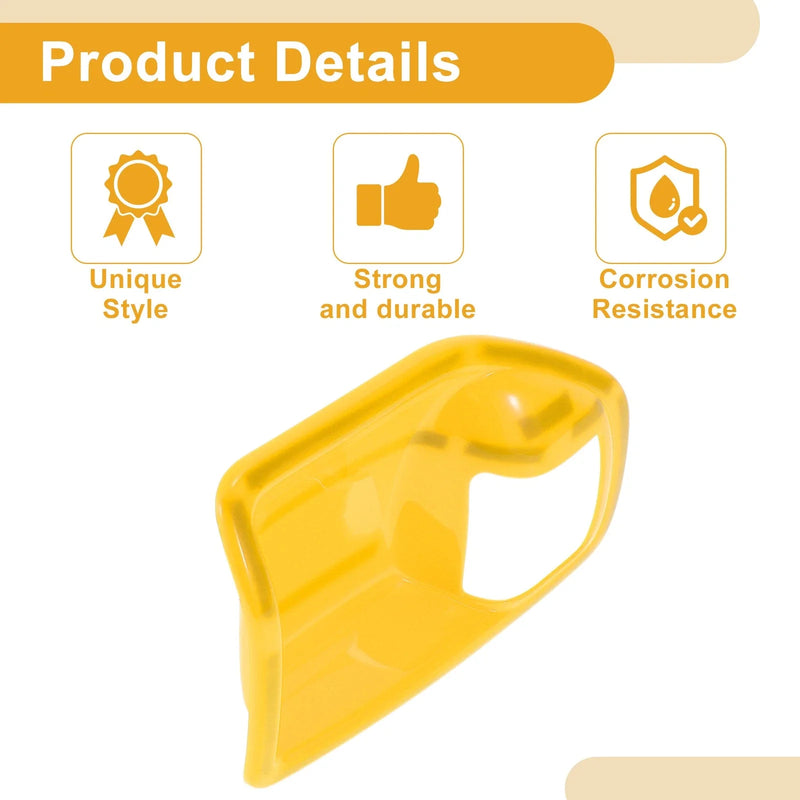Jeep Wrangler JK Yellow Interior Door Handle Bowl Cover Trim (2011-2017)