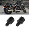 Adapter Bolt Screw / 5pc 10mm RH–8mm RH / Black Motorcycle Mirrors
