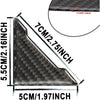 SUV Truck 4 x Carbon Fiber Texture Door Corner Anti-Collision Trim